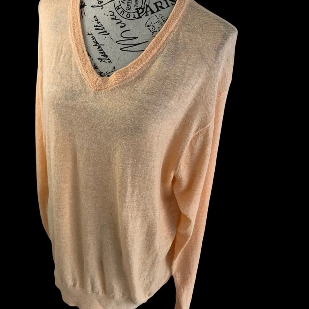 Peter Millar Large Wool/Linen Pullover - image 4